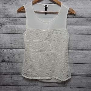 ♥️ Bone White Women's Tank Top Size S